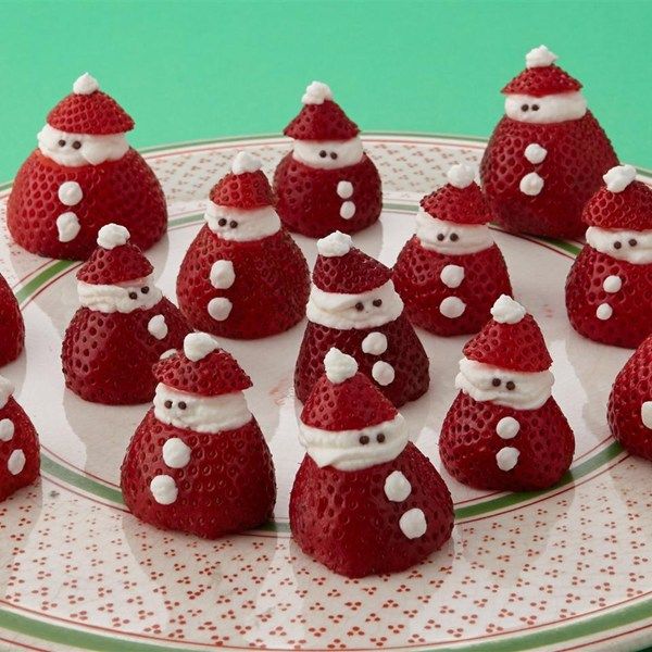 Craft Visually Stunning Strawberry Santas in Easy Steps